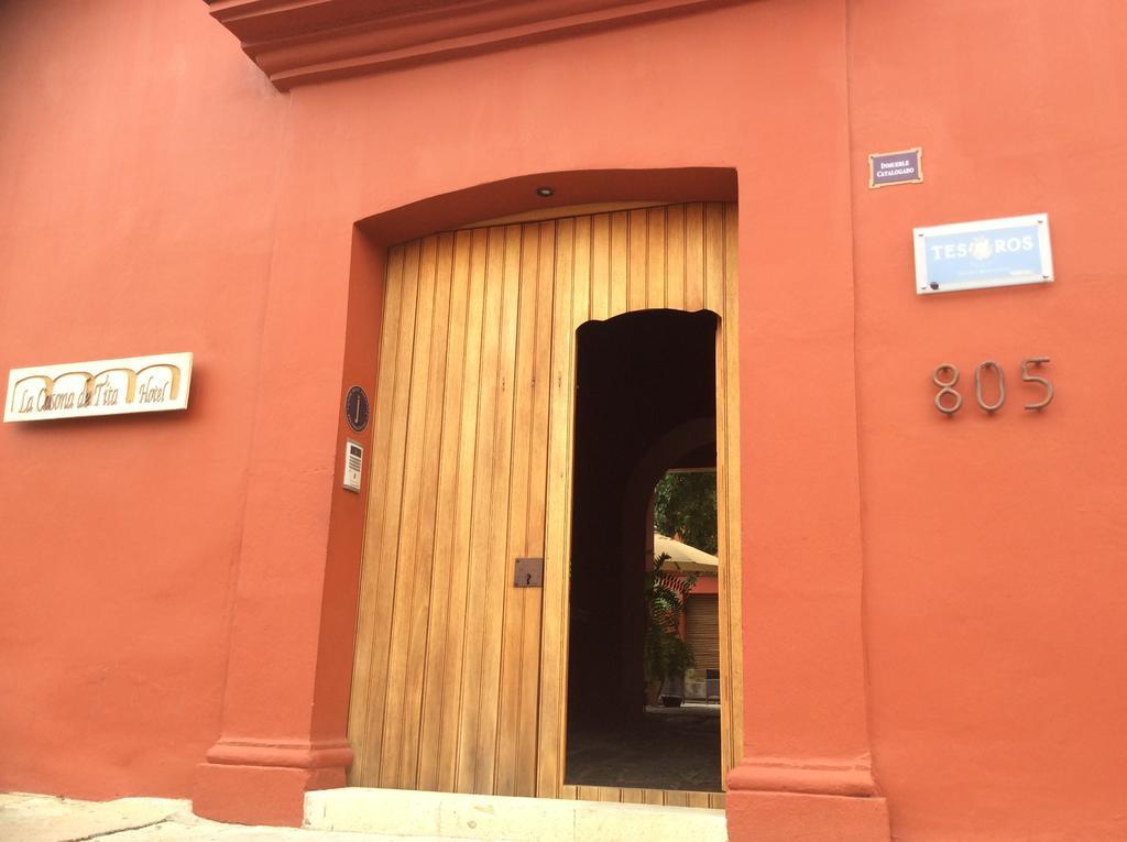 Hotel La Casona De Tita Oaxaca Eksteriør bilde